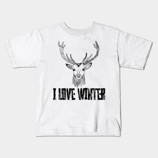 winter season Kids T-Shirt